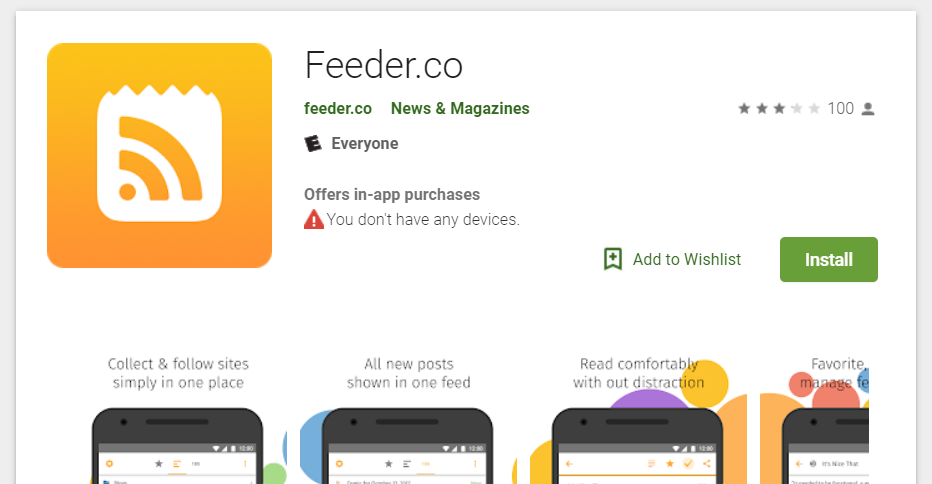 feeder android app